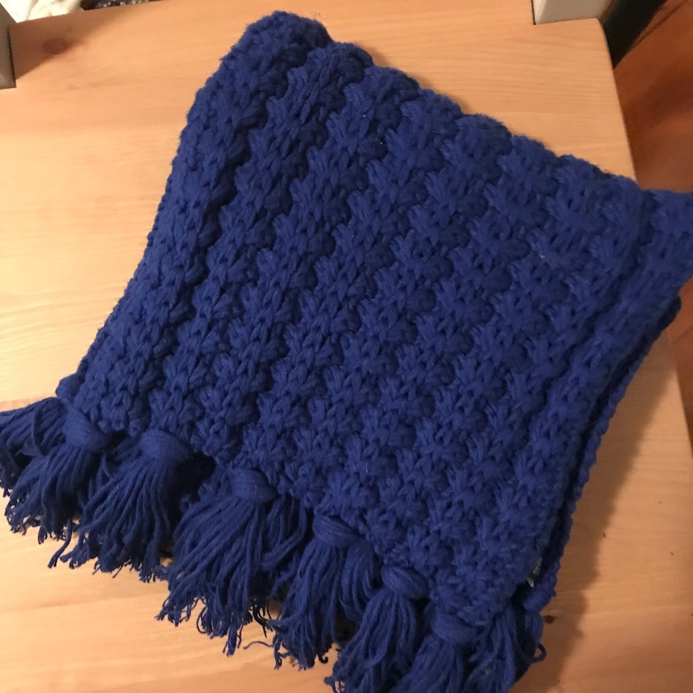 Royal Blue Scarf